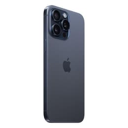 iPhone 15 Pro Max 1000GB - Blue Titanium - Locked T-Mobile | Back iPhone 15 Pro Max 1000GB - Blue Titanium - Locked T-Mobile | Back