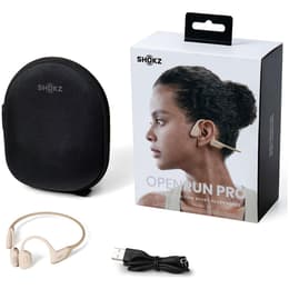 Shokz OpenRun Pro Noise-Cancelling Bluetooth Earphones - Beige
