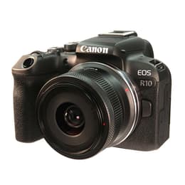 Canon EOS R10 - Black + Lens Canon RF-S18-45mm F4.5-6.3 | Back Market