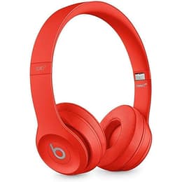 Beats SOLO3 MX472LL/A Headphone Bluetooth with microphone - Red