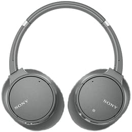 Sony WHCH700N/H Noise cancelling Headphone Bluetooth - Gray | Back