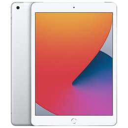 iPad 10.2-inches (2020) 8th gen 32 GB - Wi-Fi + 4G - Silver | Back