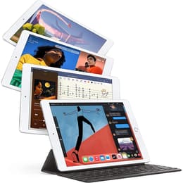 iPad 10.2-inches (2020) 8th gen 32 GB - Wi-Fi + 4G - Silver | Back