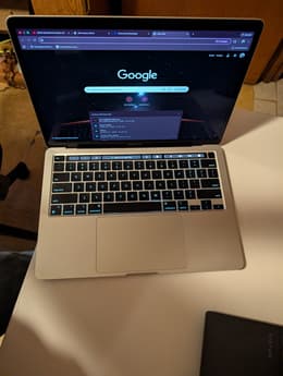 MacBook Pro (2020) 13-inch - Apple M1 8-core and 8-core GPU - 8GB