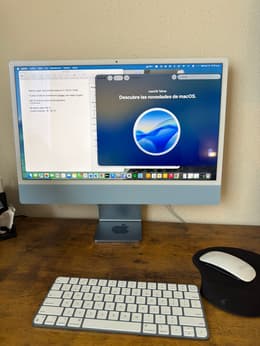 iMac 24-inch Retina (2021) Apple M1 GHz - 512 GB SSD - 16GB | Back