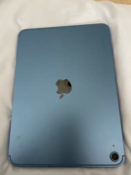 iPad 11-inches (2025) 11th gen 128 GB - Wi-Fi + 5G - Blue | Back