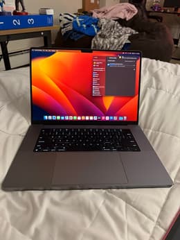 MacBook Pro (2021) 16-inch - Apple M1 Pro 10-core and 16