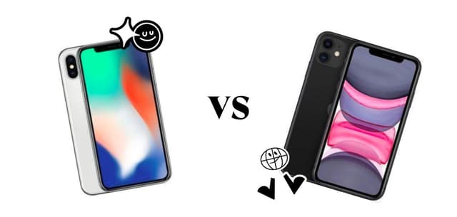 iPhone 11 vs X