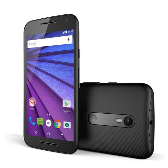 Motorola Moto G3 8GB - Black - Fully unlocked (GSM & CDMA)