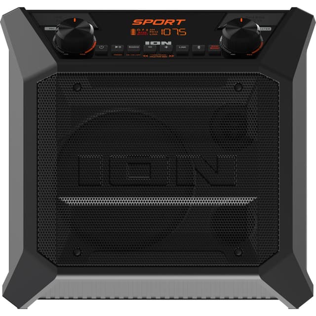 ION Audio - Sport Tailgate Portable PA Speaker - Black