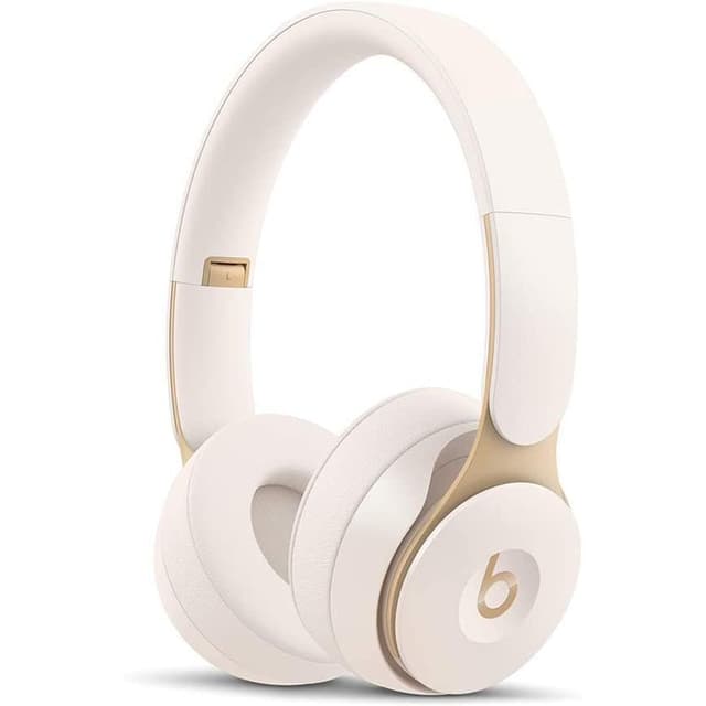 Beats By Dr. Dre Beats Solo Pro Wireless Noise cancelling Headphone Bluetooth with microphone - Ivory