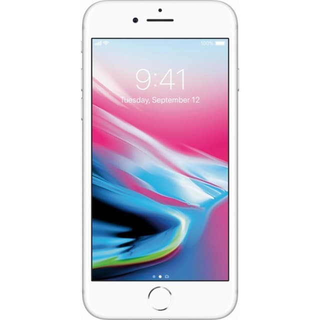 iPhone 8 128GB - Silver - Fully unlocked (GSM & CDMA)