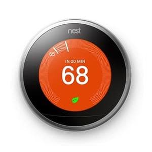 Google T3007ES Nest Learning Thermostat 3rd Generation - Stainless Steel
