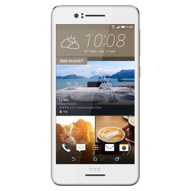 HTC Desire 728 16GB - White - Fully unlocked (GSM & CDMA)