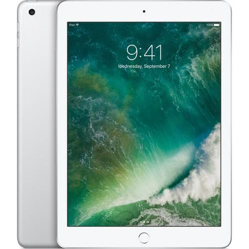 iPad 9.7-Inch 5th Gen (March 2017) 32GB - Silver - (Wi-Fi + GSM/CDMA + LTE)