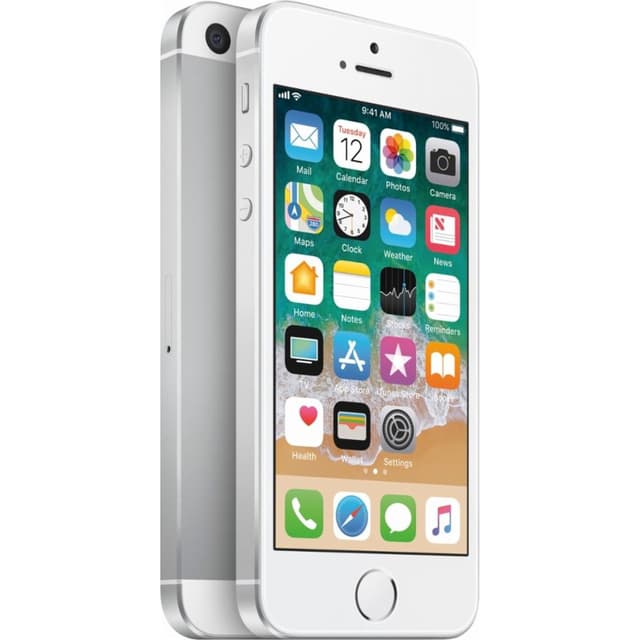 Iphone Se 16 Gb Silver Unlocked Back Market