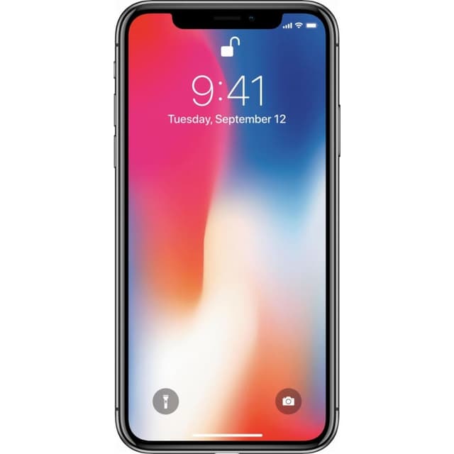 iPhone X 64GB - Space Gray - Locked AT&T