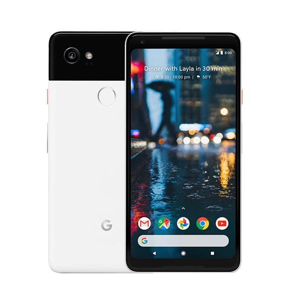 Google Pixel 2 XL 64GB - Black & White - Fully unlocked (GSM & CDMA)