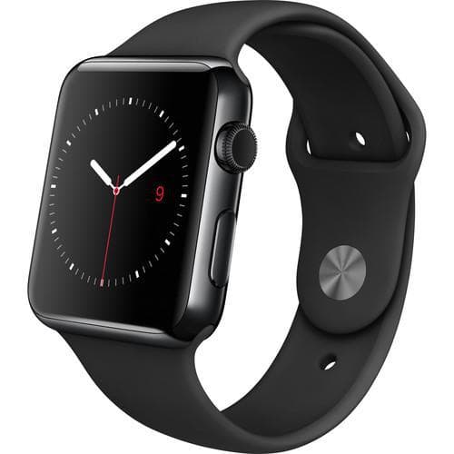 Apple Watch (1st Generation) 42mm - Space Black Stainless Steel - Black Sport Band