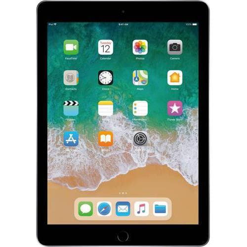 iPad 9.7-Inch 6th Gen (March 2018) 128GB - Space Gray - (Wi-Fi + GSM + LTE)