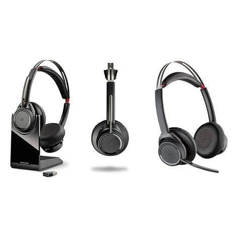 Plantronics Voyager B825 Headphone - Black