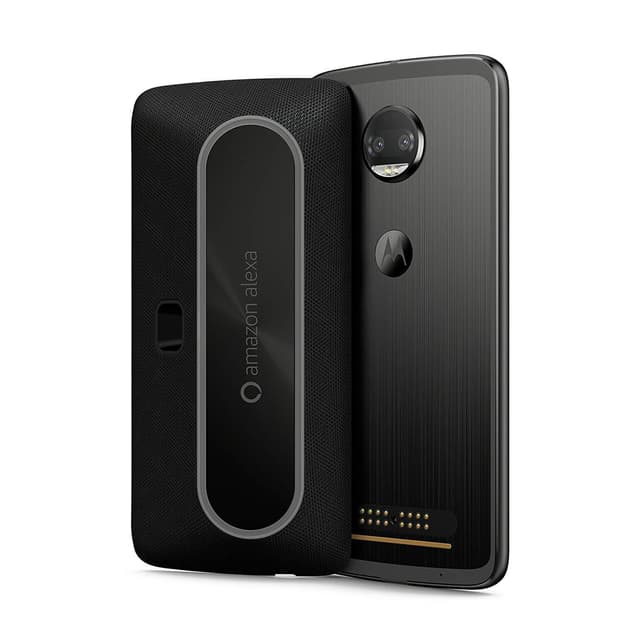 Smart Wireless Bluetooth Speaker Amazon Alexa for Motorola - Black
