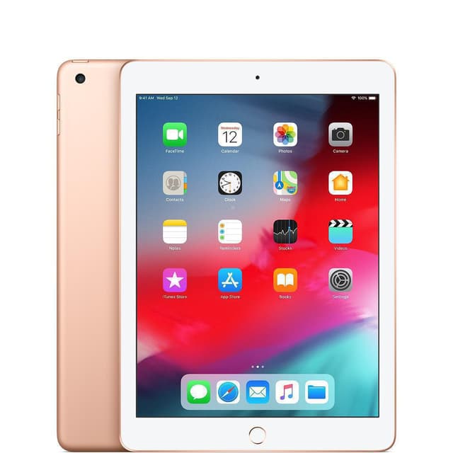 iPad 9.7-inch 6th Gen (March 2018) 128GB - Gold - (Wi-Fi + GSM/CDMA + LTE)