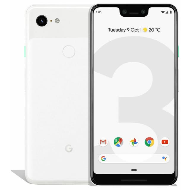 Google Pixel 3 XL 128GB - Clearly White - Locked Verizon