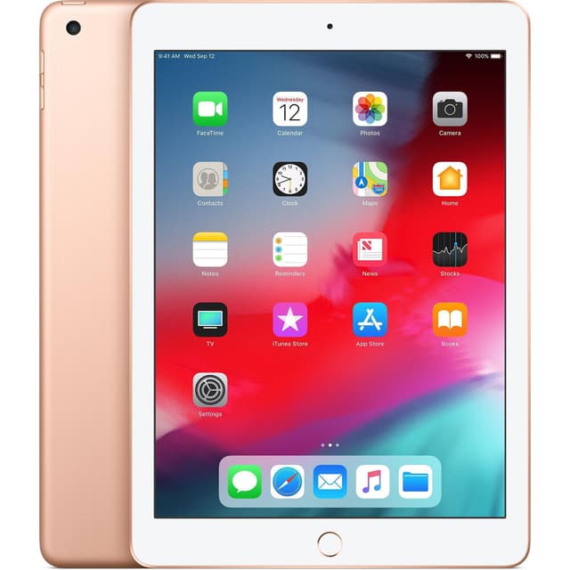 iPad 9.7-Inch 6th Gen (March 2018) 32GB - Gold - (Wi-Fi + GSM/CDMA + LTE)