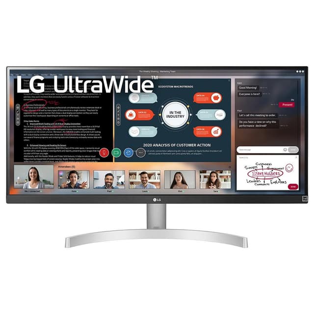 Lg 29-inch Monitor 2560 x 1080 LED (29WN600-W)