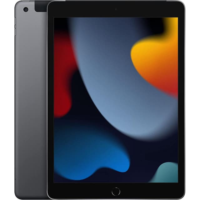 iPad 10.2-inch 9th gen (2021) 64GB - Space Gray - (Wi-Fi + GSM/CDMA + LTE)