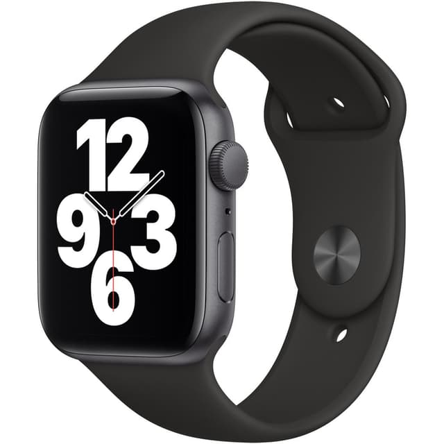 Apple Watch (Series SE) September 2020 44 mm - Aluminium Space Gray - Sport band Black
