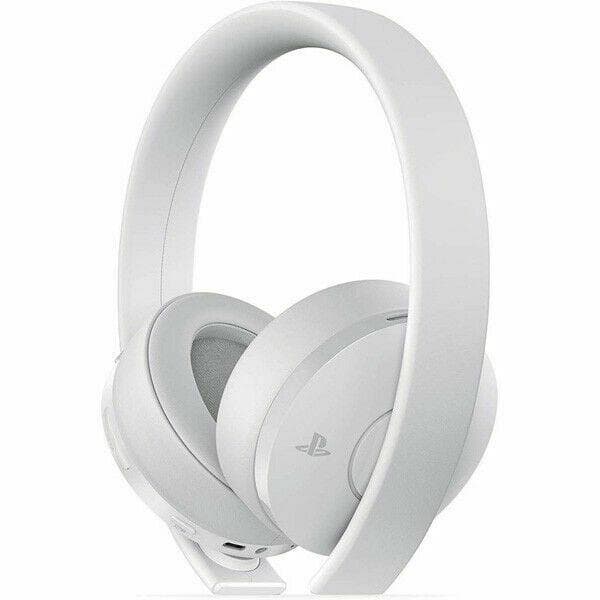 Sony Gold Wireless 7.1 Noise cancelling Gaming Headphone Bluetooth with microphone - White