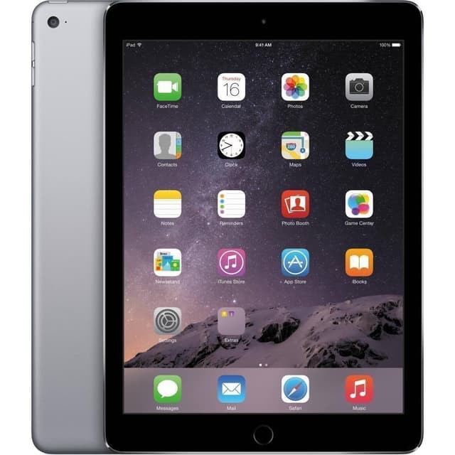 iPad Air 2 (October 2014) 64GB - Space Gray - (Wi-Fi + GSM/CDMA + LTE)