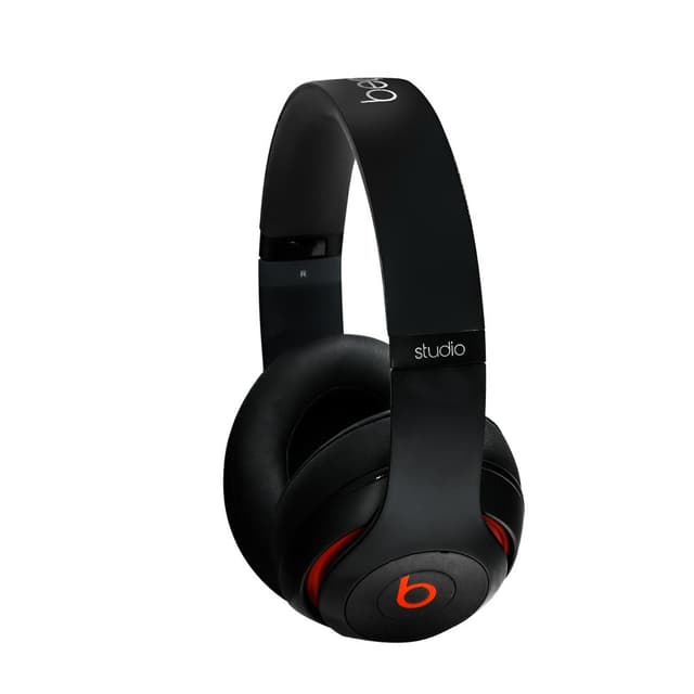 Beats By Dr. Dre Studio2 Wired Noise cancelling Headphone with microphone - Black/Red
