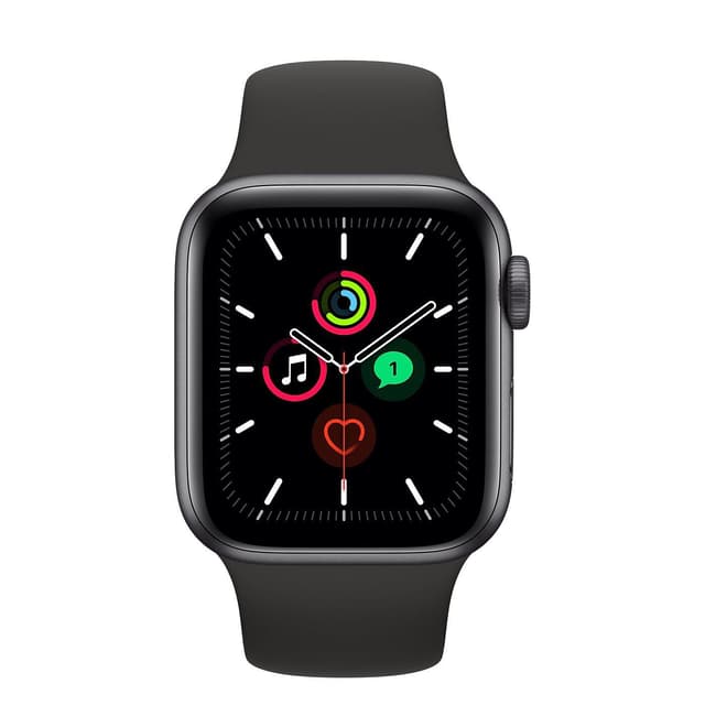 Apple Watch (Series SE) September 2020 44 mm - Aluminium Space gray - Sport Band Black