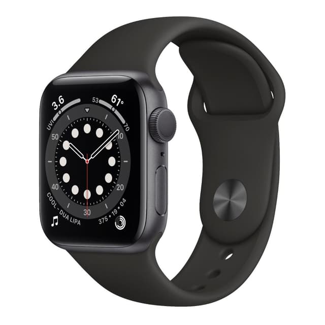 Apple Watch (Series 6) 40 mm - Aluminum Black - Sport Band Black