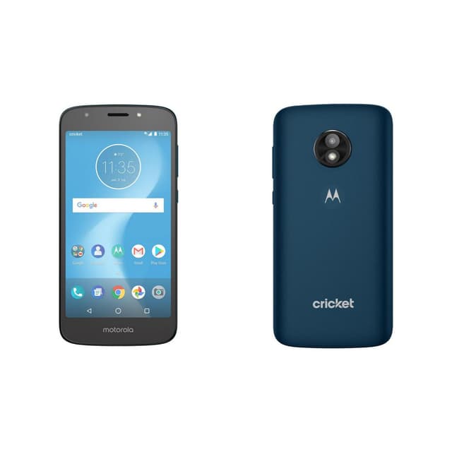Motorola MOTO E5 Play 16GB - Blue - Locked Cricket