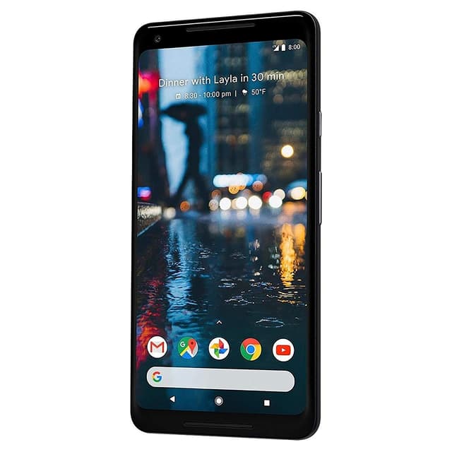 Google Pixel 2 XL 64GB - Black - Fully unlocked (GSM & CDMA)