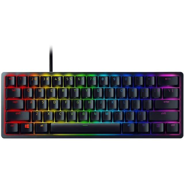 Razer Keyboard QWERTY Backlit Keyboard Huntsman Mini RZ03-3390200-R3M1