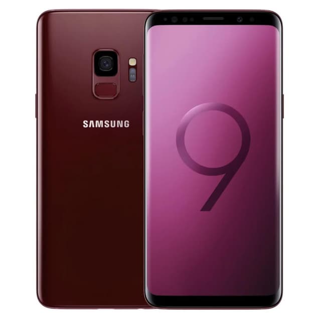 Galaxy S9 64GB - Burgundy Red - Fully unlocked (GSM & CDMA)