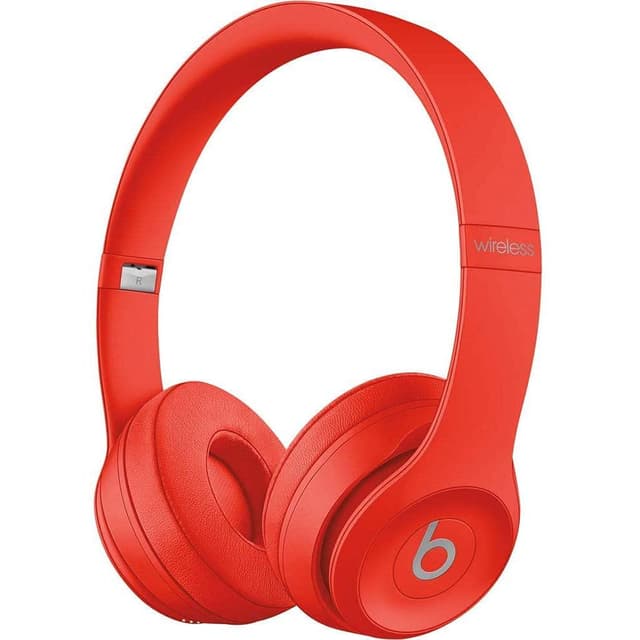 Beats By Dr. Dre Beats Solo3 Headphone Bluetooth with microphone - Red