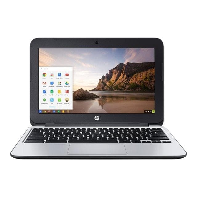 HP Chromebook 11 G3 11.6" 2GB 16GB Intel Celeron N2840 X2 2.58GHz Chrome OS, Grey (Refurbished)