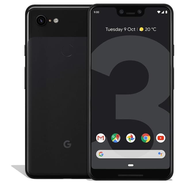 Google Pixel 3 XL 128GB - Black - Fully unlocked (GSM & CDMA)