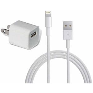 Apple 5W USB Power Adapter + Apple Lightning to USB Cable