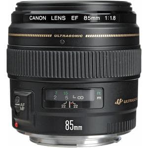 Lens Canon EF 85mm f/1.8 USM - Black