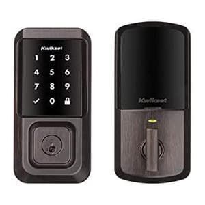 Connected Object Kwikset HALO 99390-002 square Wi-Fi Smart Lock Touch - Venetian Bronze